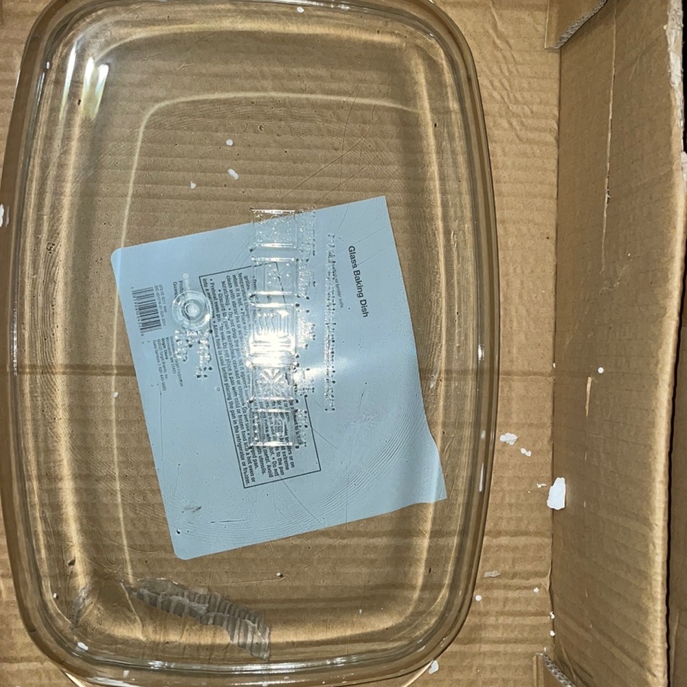 Large Baking Glass Dish